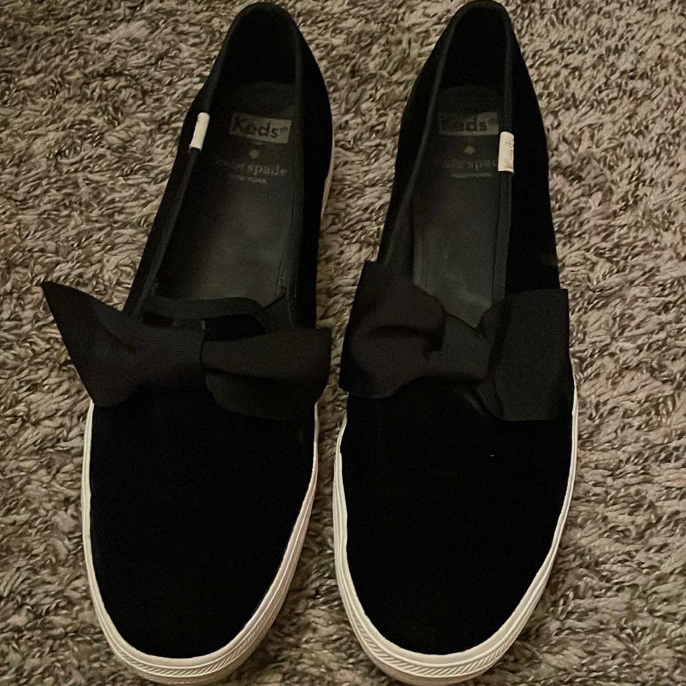 Keds X Kate Spade slip ons